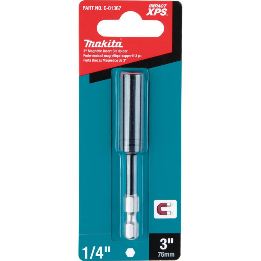 3" Impact XPS Magnetic Insert Bit Holder, 1/4" Shank, detail 1