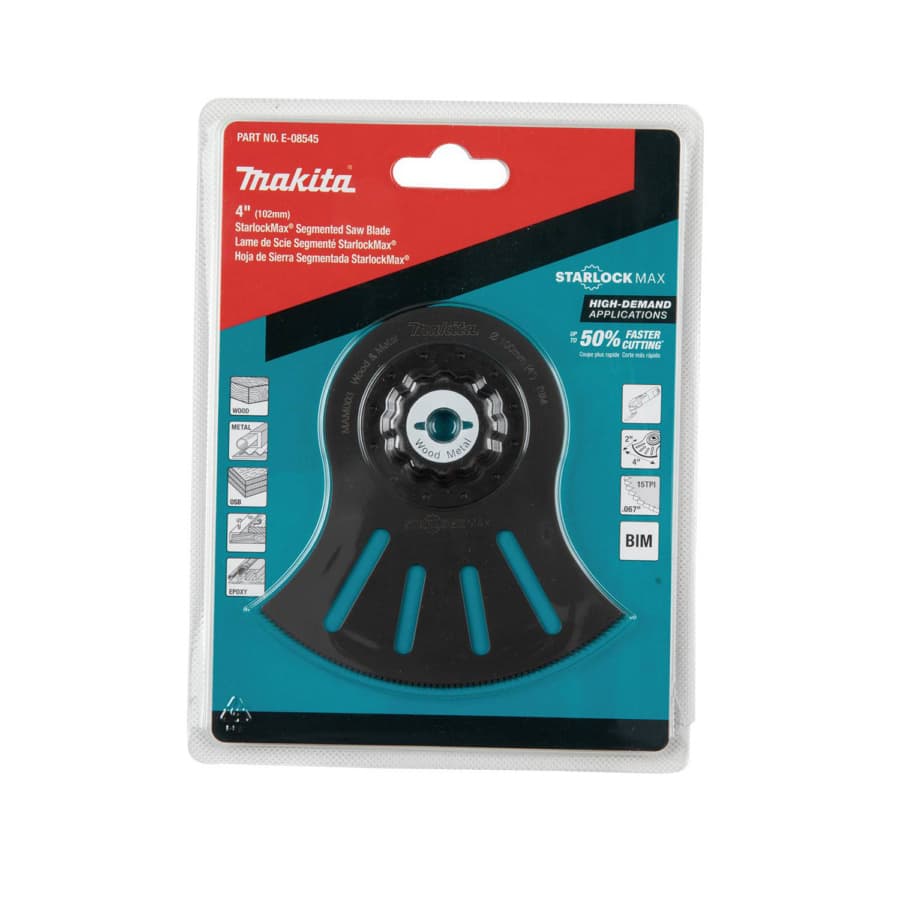 4" StarlockMax Oscillating Multi-Tool Bi-Metal Segmented Saw Blade, detail 2