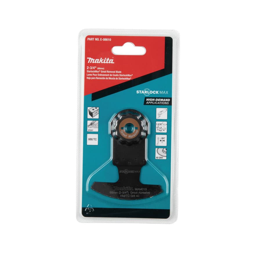 2-3/4" StarlockMax Oscillating Multi-Tool 40 Grit Grout/Abrasive Segmented Saw Blade, detail 2