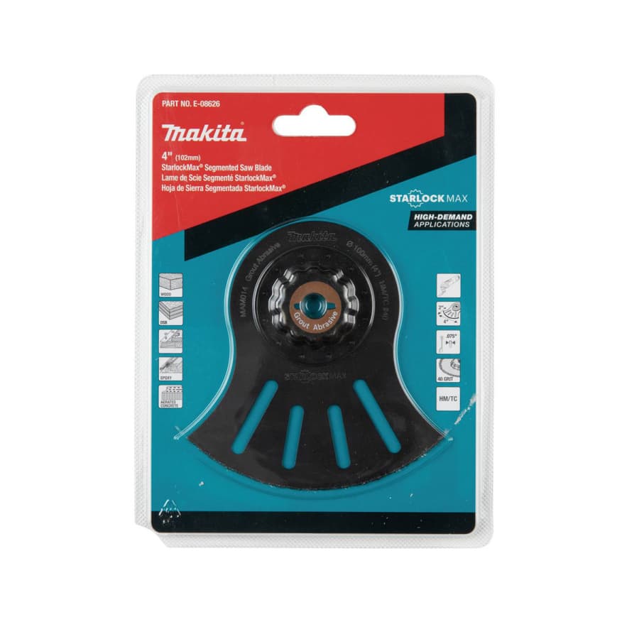 4" StarlockMax Oscillating Multi-Tool 40 Grit Segmented Saw Blade, detail 2