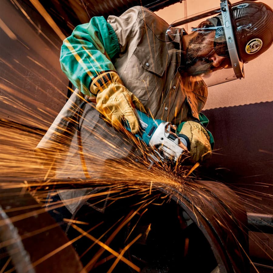 Makita 4-1/2" Angle Grinder SJS II Corded 15 Amp, 11500 rpm - GA4595, detail 2