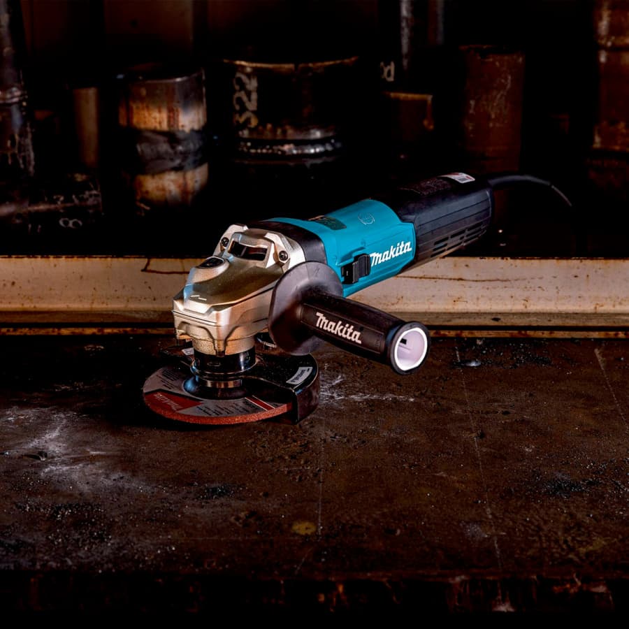 Makita 5" Angle Grinder SJS II Variable Speed Corded 15 Amp, 11500 rpm - GA5090, detail 3