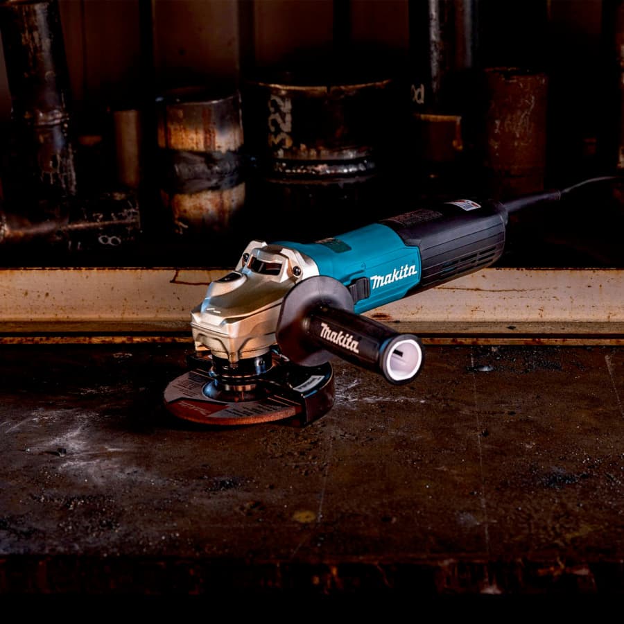 Makita 5" Angle Grinder SJS II Corded 15 Amp, 11500 rpm - GA5092, detail 3