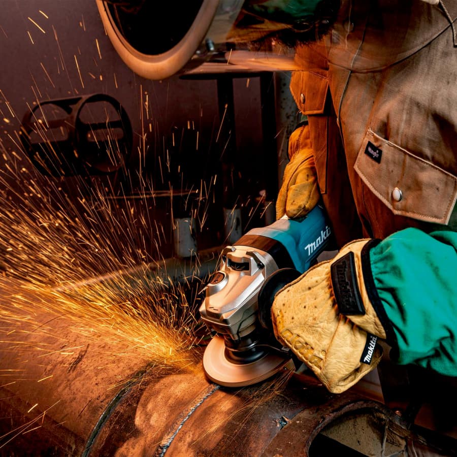 Makita 5" Angle Grinder SJS II Variable Speed Corded 15 Amp, 11500 rpm - GA5093, detail 2