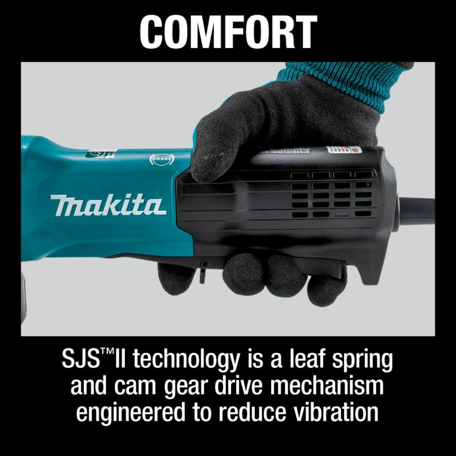 Makita 5" Angle Grinder SJS II Variable Speed Corded 15 Amp, 11500 rpm - GA5093, detail 5