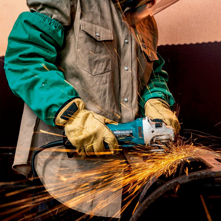 Makita 5" Angle Grinder SJS II Corded 15 Amp, 11500 rpm - GA5095, detail 2