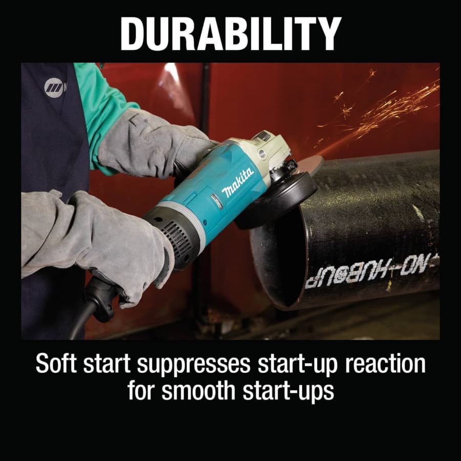 Makita 7" Angle Grinder Corded 15 Amp, 8500 rpm - GA7081, detail 5