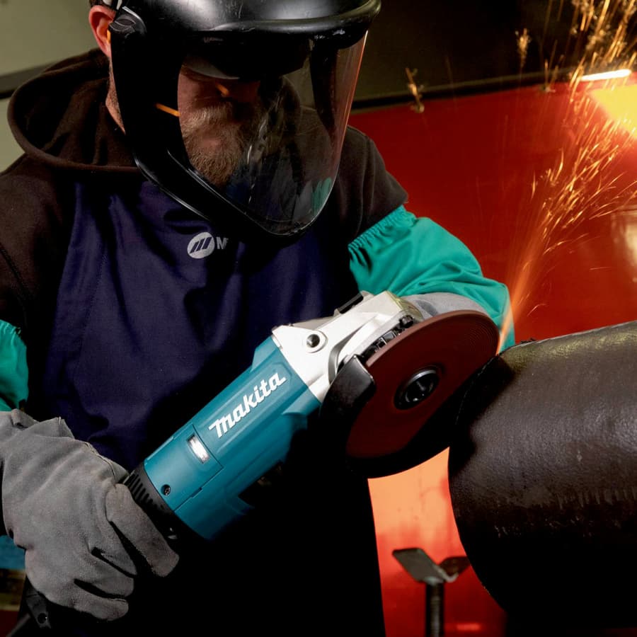 Makita 7" Angle Grinder Corded 15 Amp, 8500 rpm - GA7082, detail 1