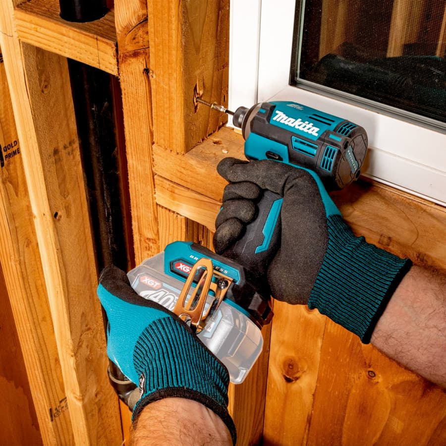 Makita Impact Driver 1/4" 40V max XGT® Lithium-Ion Cordless Brushless Motor, 1860 lbf.in of Torque, Bare Tool, GDT02Z, detail 2