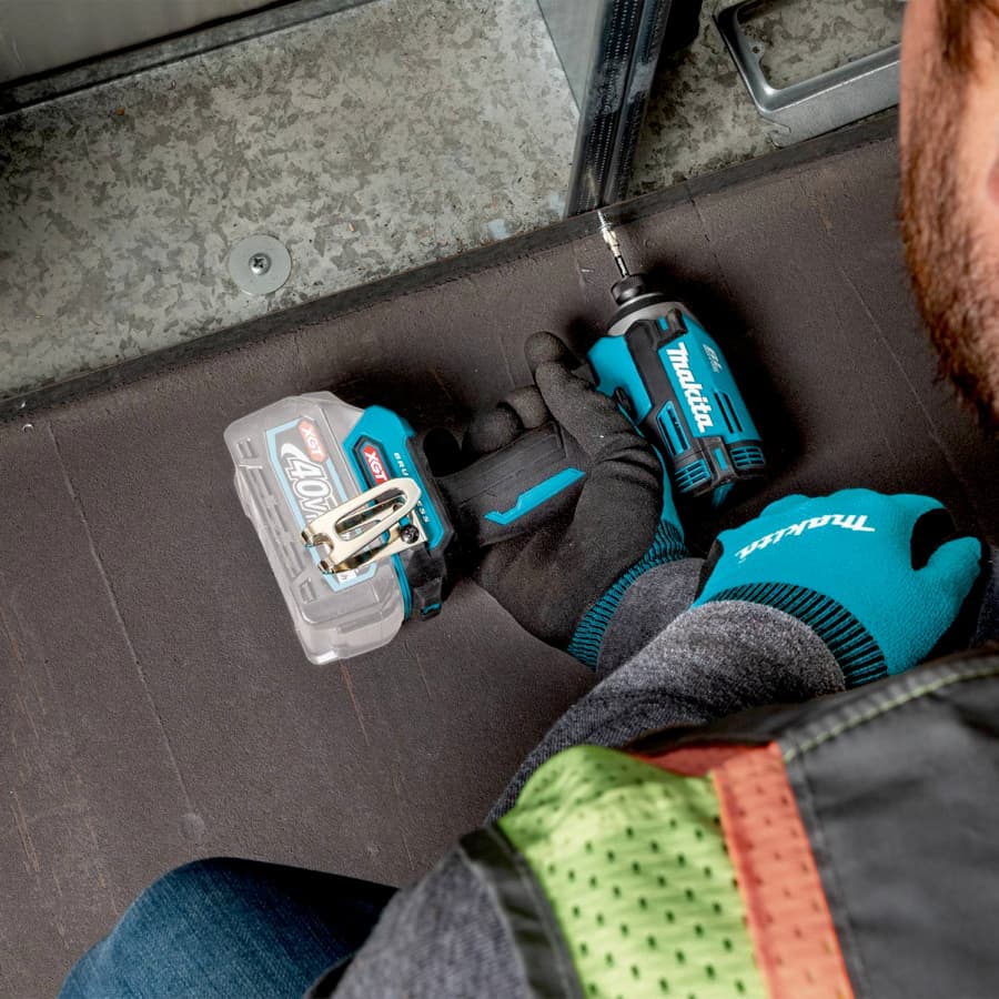 Makita Impact Driver 1/4" 40V max XGT® Lithium-Ion Cordless Brushless Motor, 1860 lbf.in of Torque, Bare Tool, GDT02Z, detail 5