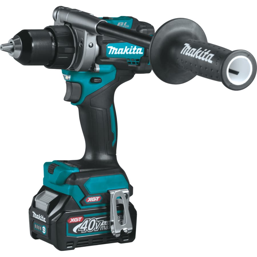 Makita Drill/Driver 1/2" 40V max XGT® Lithium-Ion Cordless Brushless Motor, 1250 lbf.in of Torque, 2.5 Ah Battery Included - GFD01D, detail 1