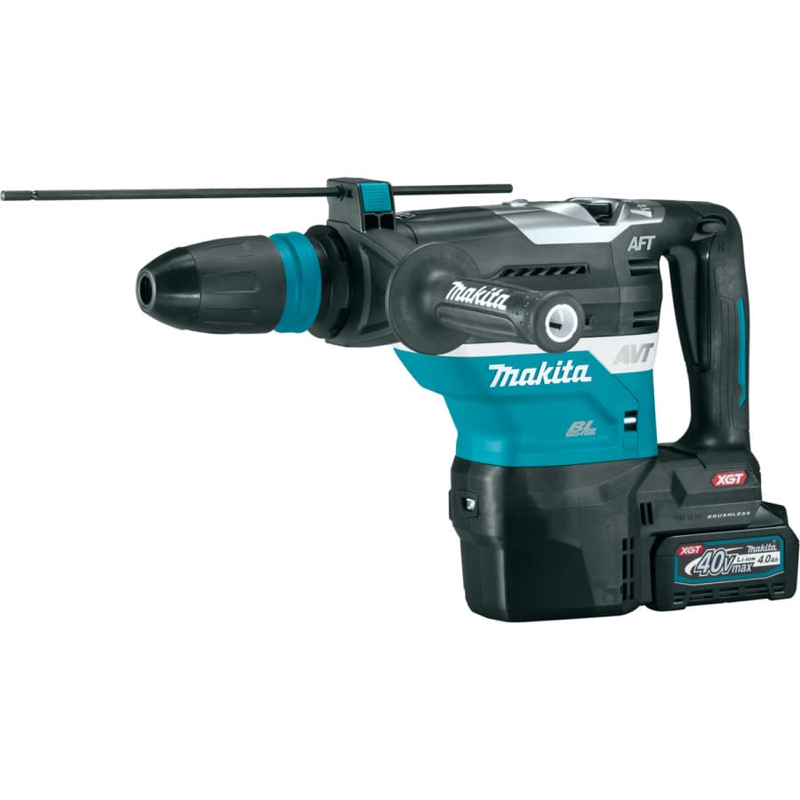 Makita SDS‑MAX AVT Rotary Hammer 40V max XGT® Lithium-Ion Cordless Brushless Motor, Variable Speed, (1)4.0 Ah Battery Included, GRH05M1, detail 1