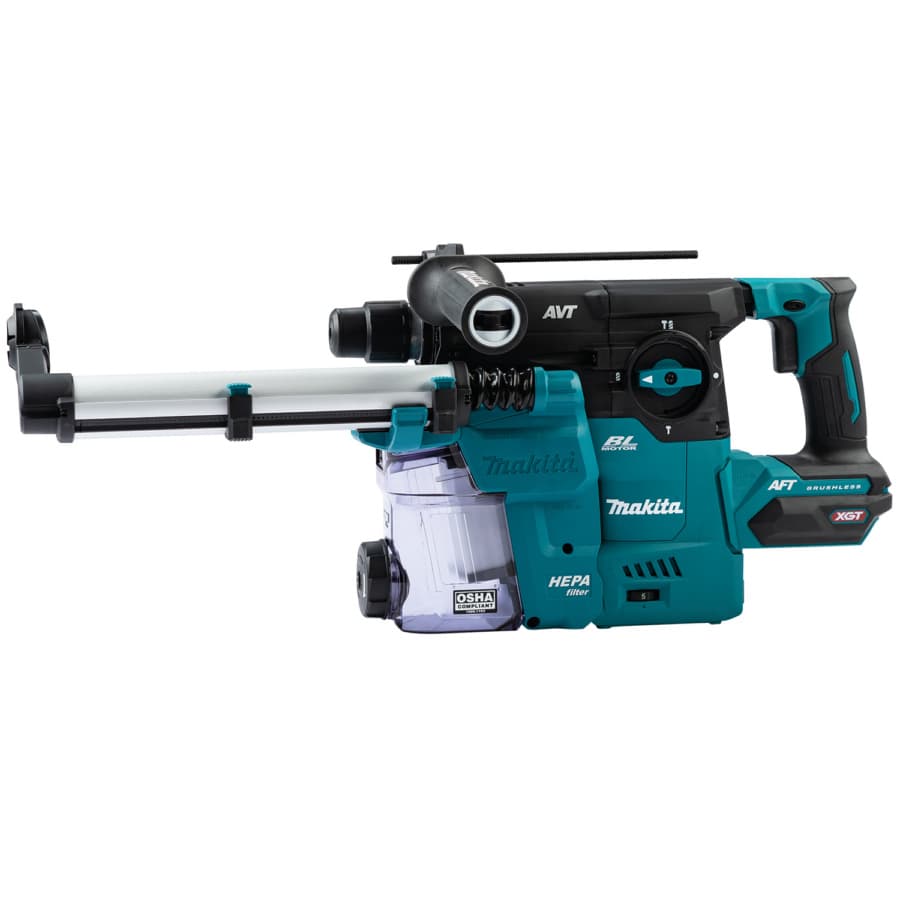 Makita SDS‑PLUS AVT Rotary Hammer 40V max XGT® Lithium-Ion Cordless Brushless Motor, Variable Speed, Bare Tool, GRH08Z, detail 1