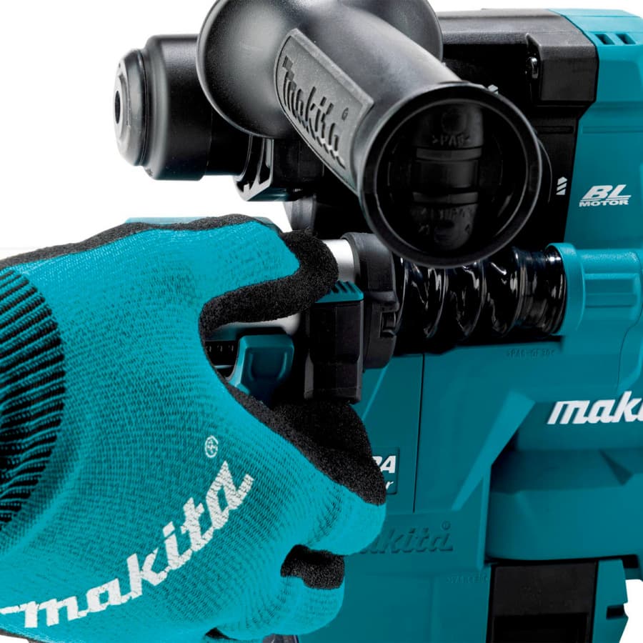 Makita 40 V Max XGT Brushless Cordless 13/16" SDS-PLUS AVT Rotary Hammer Kit with Dust Extractor/AFT/AWS Capable (2.5Ah), detail 6