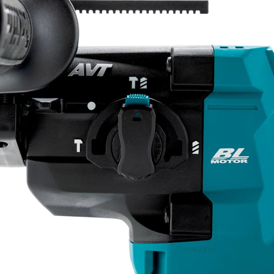Makita SDS‑PLUS AVT Rotary Hammer 40V max XGT® Lithium-Ion Cordless Brushless Motor, Variable Speed, Bare Tool, GRH10Z, detail 3