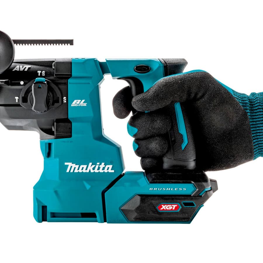 Makita SDS‑PLUS AVT Rotary Hammer 40V max XGT® Lithium-Ion Cordless Brushless Motor, Variable Speed, Bare Tool, GRH10Z, detail 4