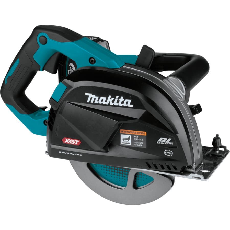 Makita 7-1/4" Circular Saw 5/8" Arbor 40V max XGT® Lithium-Ion Cordless Brushless Motor, 4.0 Ah Battery Included, GSC01M1, detail 1