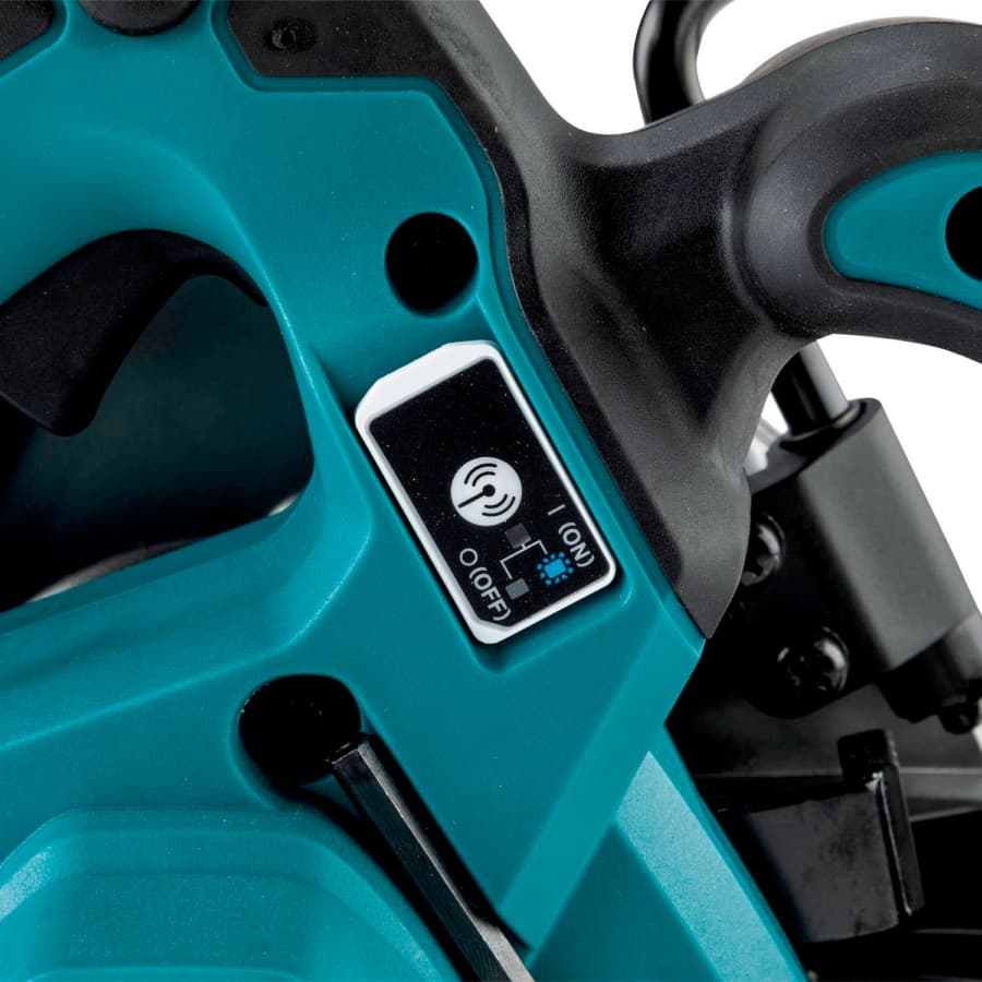 Makita 6-1/2" Circular Saw 5/8" Arbor with 40V max XGT® Lithium-Ion Cordless Brushless Motor, Bare Tool, Top handle, GSH05Z, detail 2