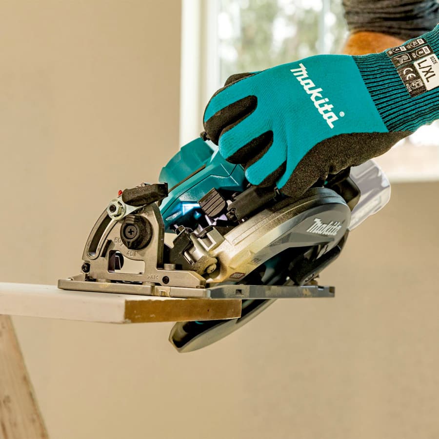 Makita 6-1/2" Circular Saw 5/8" Arbor with 40V max XGT® Lithium-Ion Cordless Brushless Motor, Bare Tool, Top handle, GSH05Z, detail 10