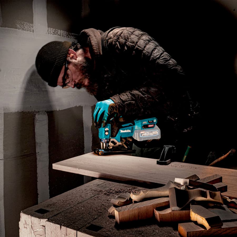 Makita T-Shank Jigsaw 40V max XGT® Lithium-Ion Cordless Brushless Motor, Bare Tool, GVJ01Z, detail 4