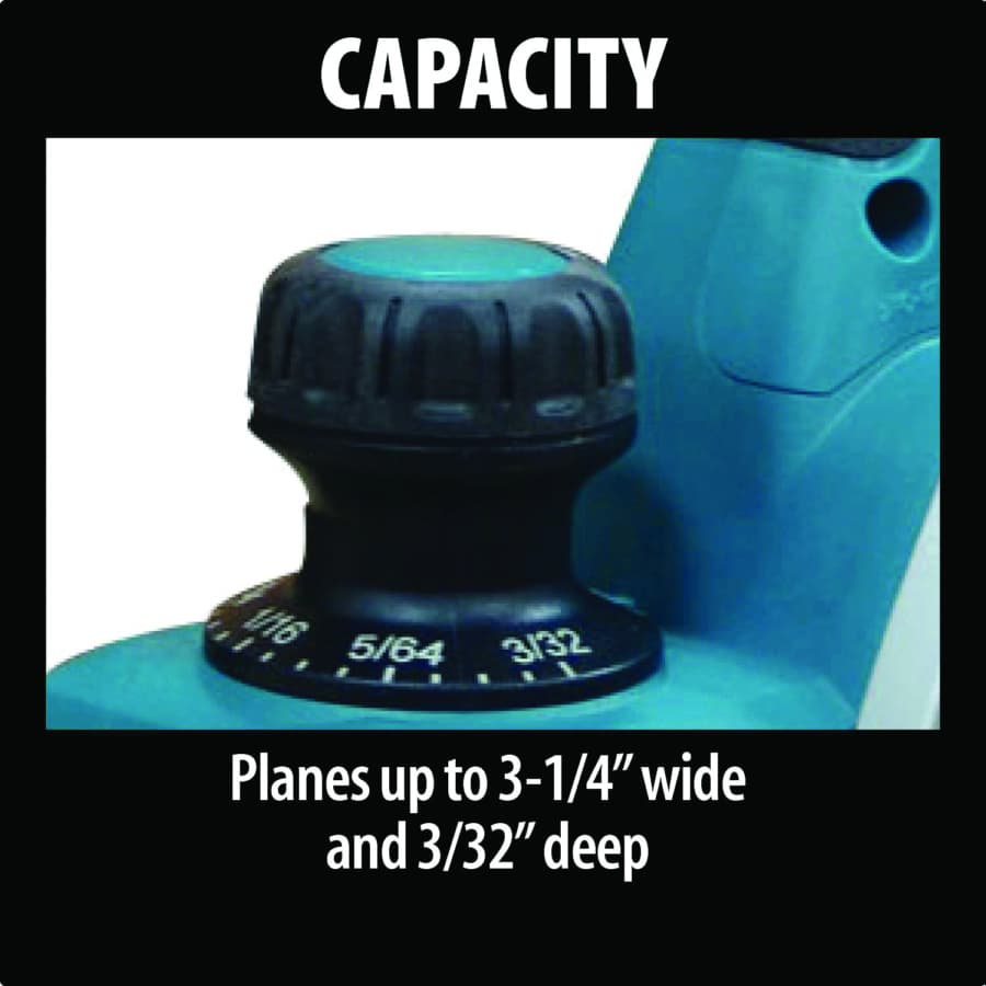 3-1/4" Handheld Planer with Tool Case, detail 3