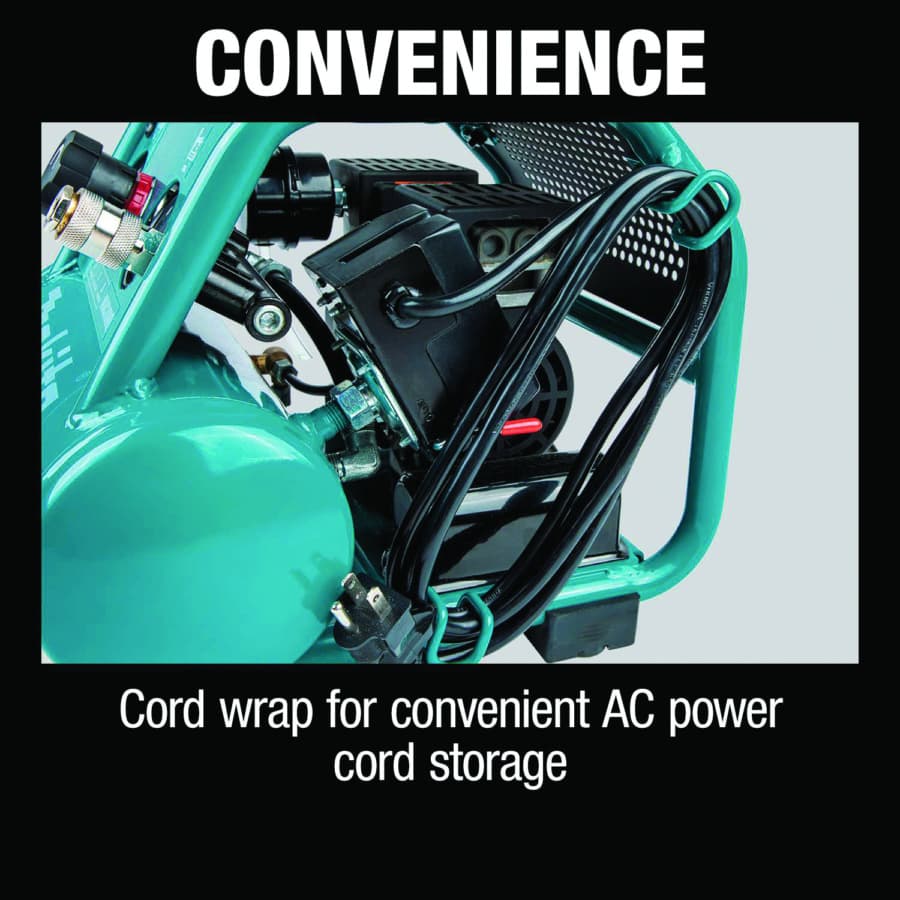 Makita Quiet Series Air Compressor 0.5 hp, 135 psi 2.8 A 58 dB - MAC100Q, detail 7