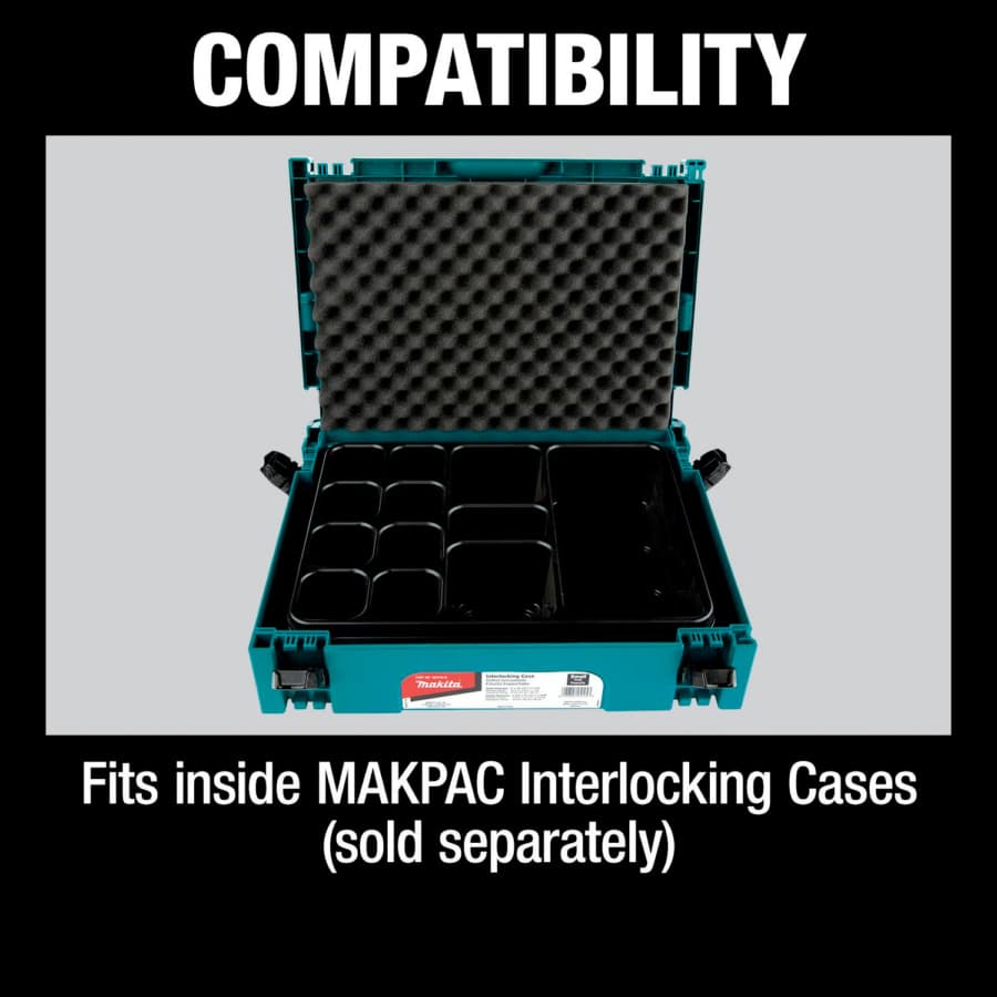 MAKPAC Interlocking Case Universal Insert Tray with Foam Lid, detail 1