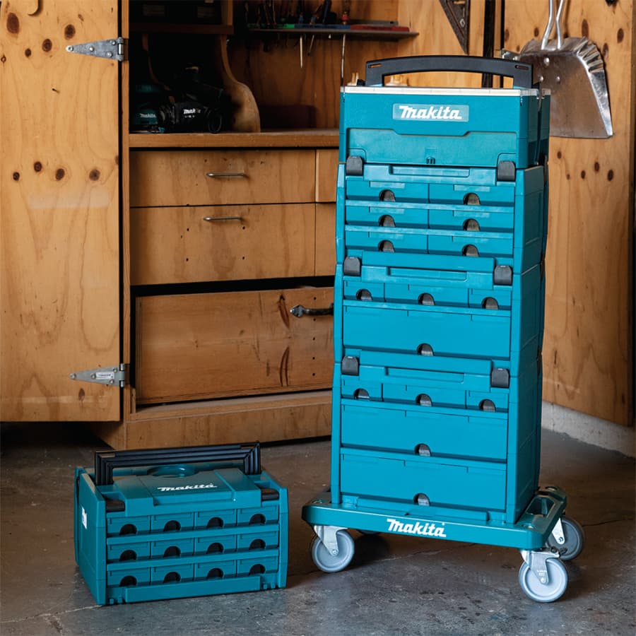 MAKPAC 12 Drawer Interlocking Case, detail 3