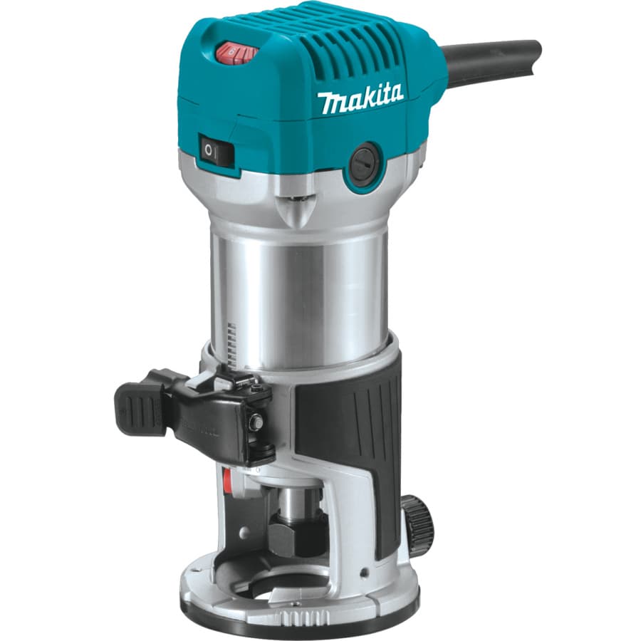 Makita Router, Compact Kit 6.5A 1.25hp Corded Motor Variable Speed, RT0701CX7, detail 1