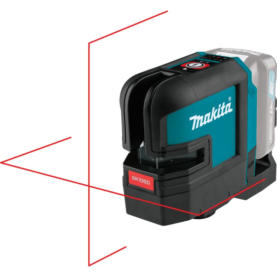 Makita 12 V Max CXT Lithium-Ion Cordless Self-Leveling Cross-Line Red Beam Laser Tool Only, detail 1