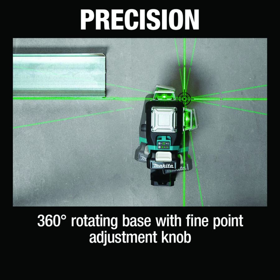 12V Max CXT Lithium-Ion Cordless Self-Leveling 360° 3-Plane Green Laser Kit (2.0Ah), detail 5