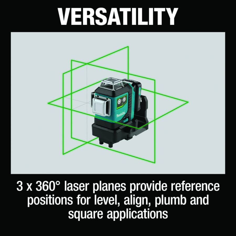 12V Max CXT Lithium-Ion Cordless Self-Leveling 360° 3-Plane Green Laser Kit (2.0Ah), detail 7