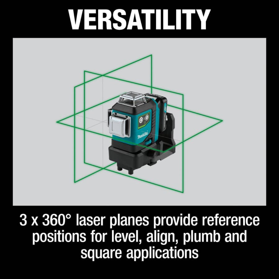 12V Max CXT Lithium-Ion Cordless Self-Leveling 360° 3-Plane Green Laser Kit (2.0Ah), detail 11