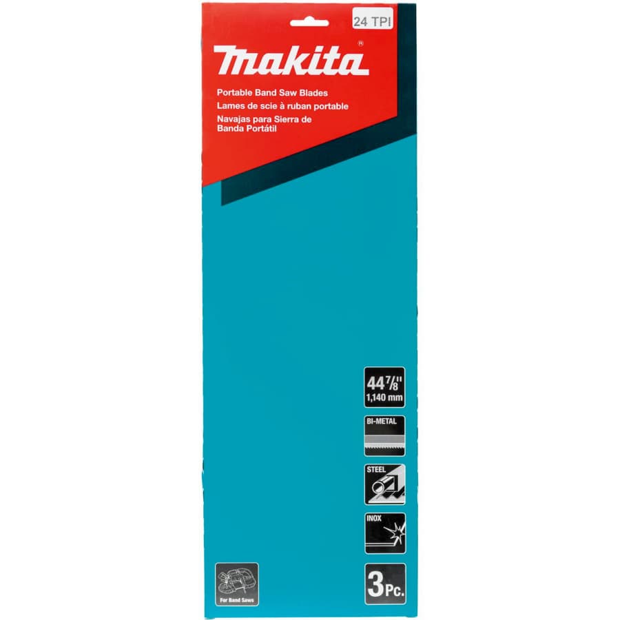 Makita 44-7/8" x 24 TPI Bi-Metal Portable Band Saw Blade (3/Pack), T-05599, detail 2