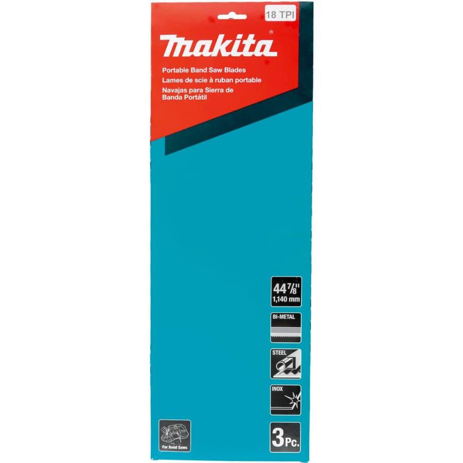 Makita 44-7/8" x 18 TPI Bi-Metal Portable Band Saw Blade (3/Pack), T-05608, detail 2