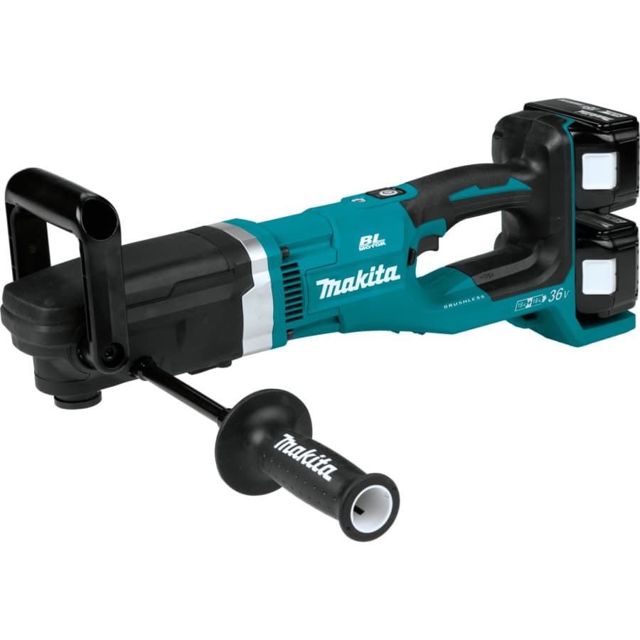 Makita Drill/Driver Right Angle 7/16" Keyless Chuck 18V LXT® Lithium-Ion Cordless Brushless Motor, 5.0 Ah Battery Included - XAD04PT, detail 5