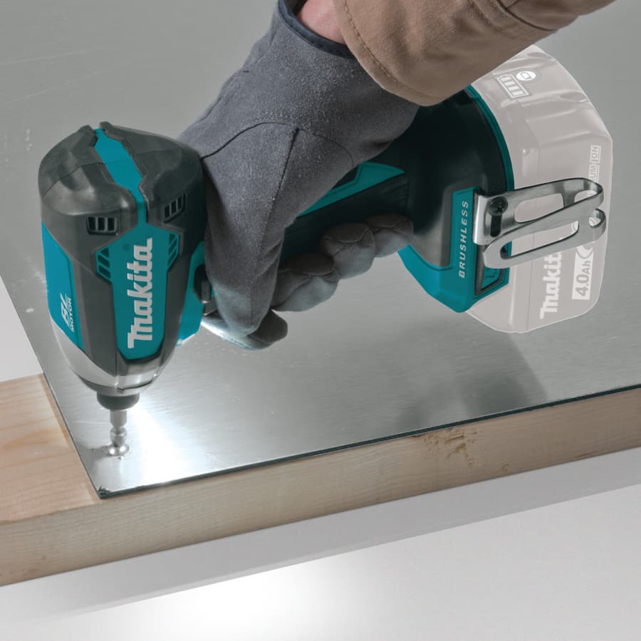 Makita Impact Driver 1/4" Keyless Chuck 18V LXT® Lithium-Ion Cordless Brushless Motor, 1500 lbf.in of Torque, Bare Tool - XDT13Z, detail 4