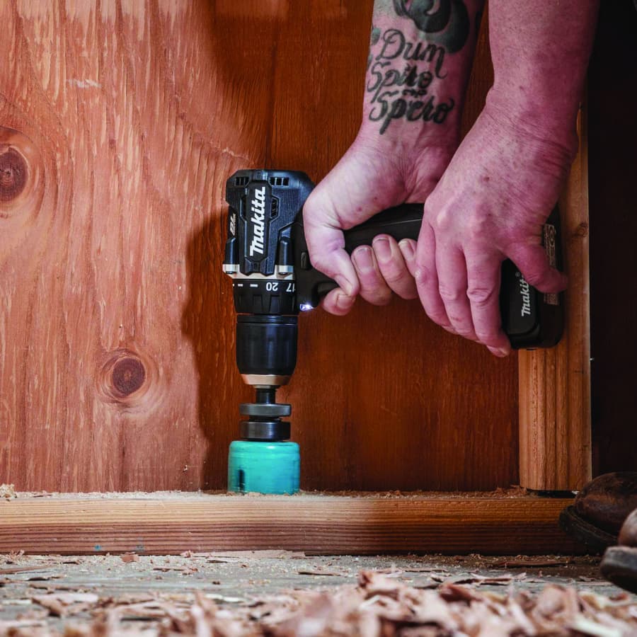 Makita Drill/Driver1/2" Keyless Chuck 18V LXT® Lithium-Ion Cordless Brushless Motor, 350 lbf.in of Torque, 1.5 Ah Battery Included - XFD15SY1B, detail 2