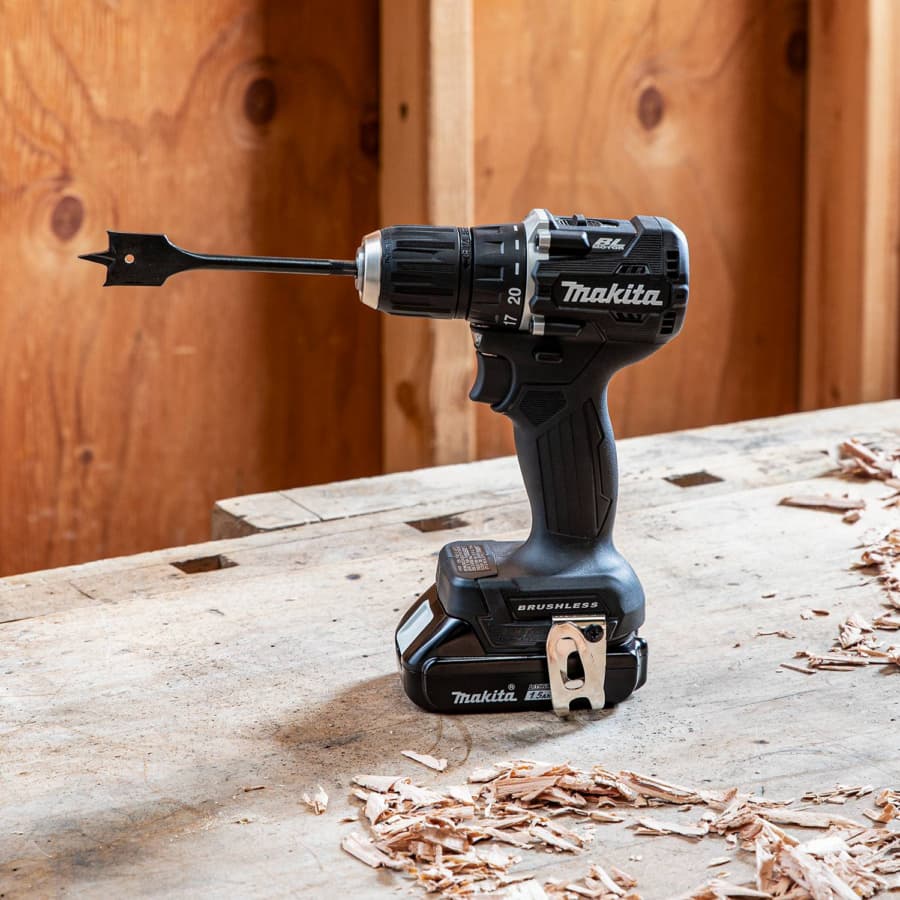 Makita Drill/Driver1/2" Keyless Chuck 18V LXT® Lithium-Ion Cordless Brushless Motor, 350 lbf.in of Torque, 1.5 Ah Battery Included - XFD15SY1B, detail 3