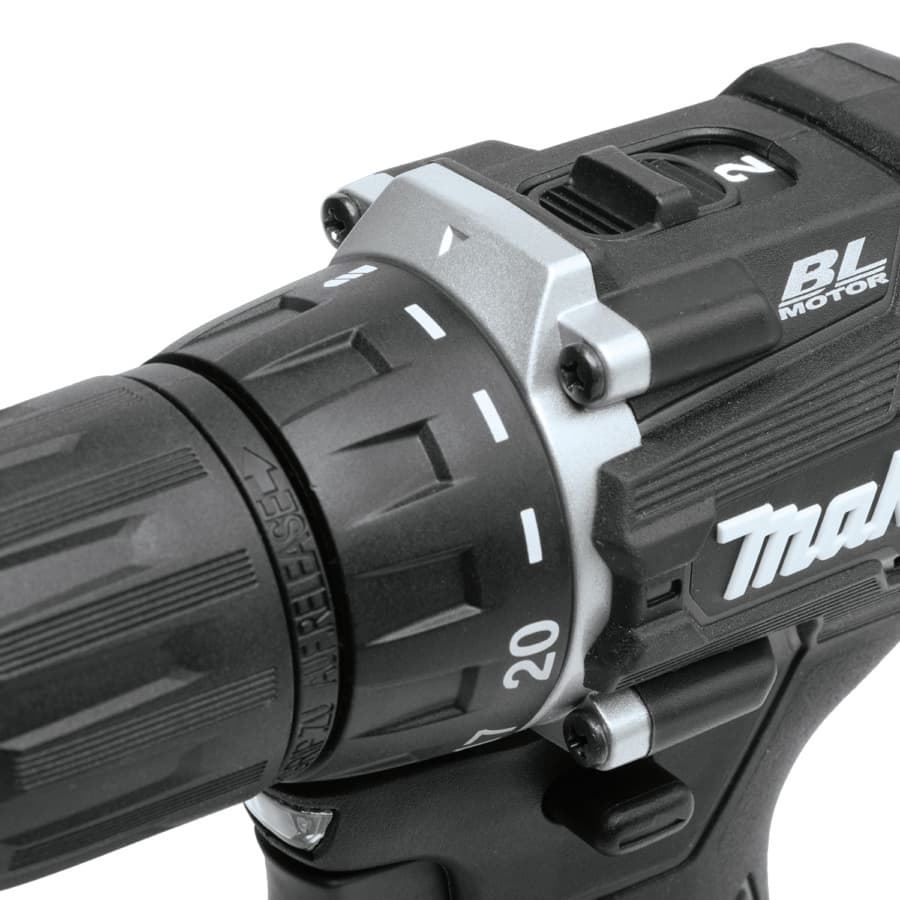 Makita Drill/Driver1/2" Keyless Chuck 18V LXT® Lithium-Ion Cordless Brushless Motor, 350 lbf.in of Torque, 1.5 Ah Battery Included - XFD15SY1B, detail 9