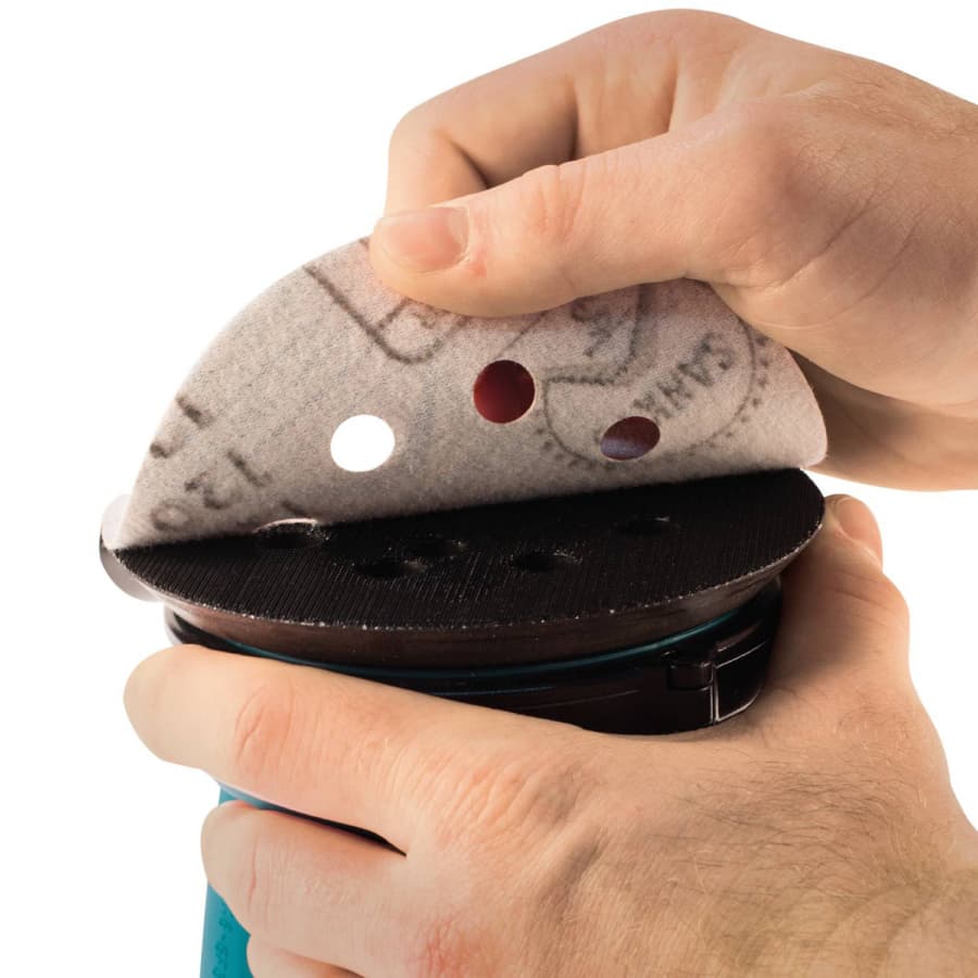 Makita 18V LXT Random Orbit Sander 18V LXT® Lithium-Ion Cordless Brushless Motor with 5" Round Hook and Loop Pad, Vacuum, Bare Tool - XOB01Z, detail 8