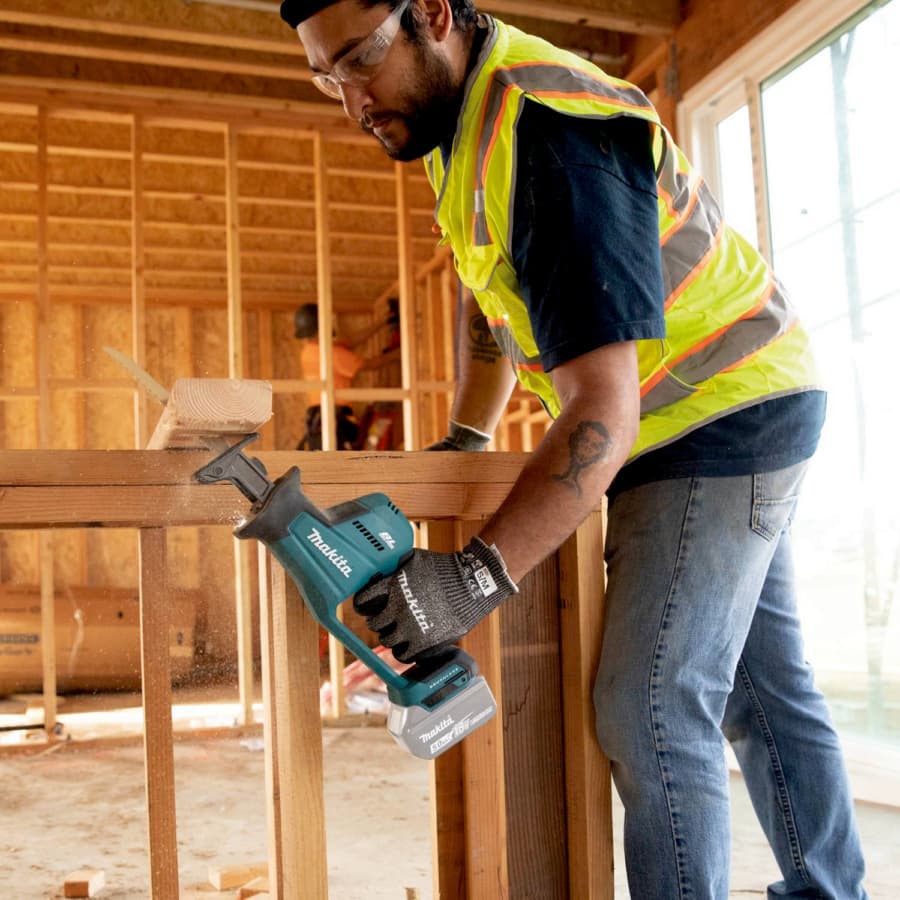 Makita Reciprocating Saw 18V LXT® Lithium-Ion Cordless Brushless Motor Tool-Less Blade Change, Bare Tool, XRJ08Z, detail 1