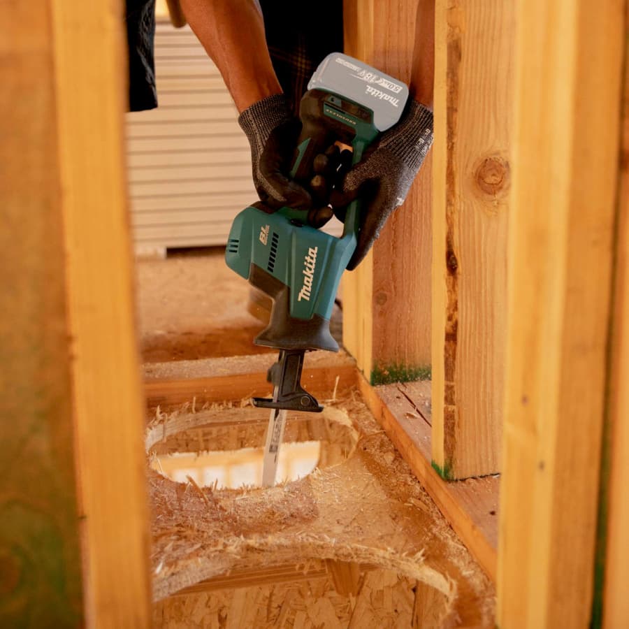 Makita Reciprocating Saw 18V LXT® Lithium-Ion Cordless Brushless Motor Tool-Less Blade Change, Bare Tool, XRJ08Z, detail 3