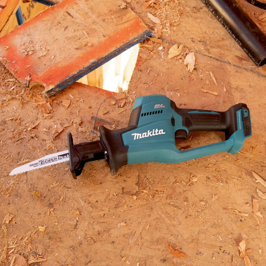 Makita Reciprocating Saw 18V LXT® Lithium-Ion Cordless Brushless Motor Tool-Less Blade Change, Bare Tool, XRJ08Z, detail 7