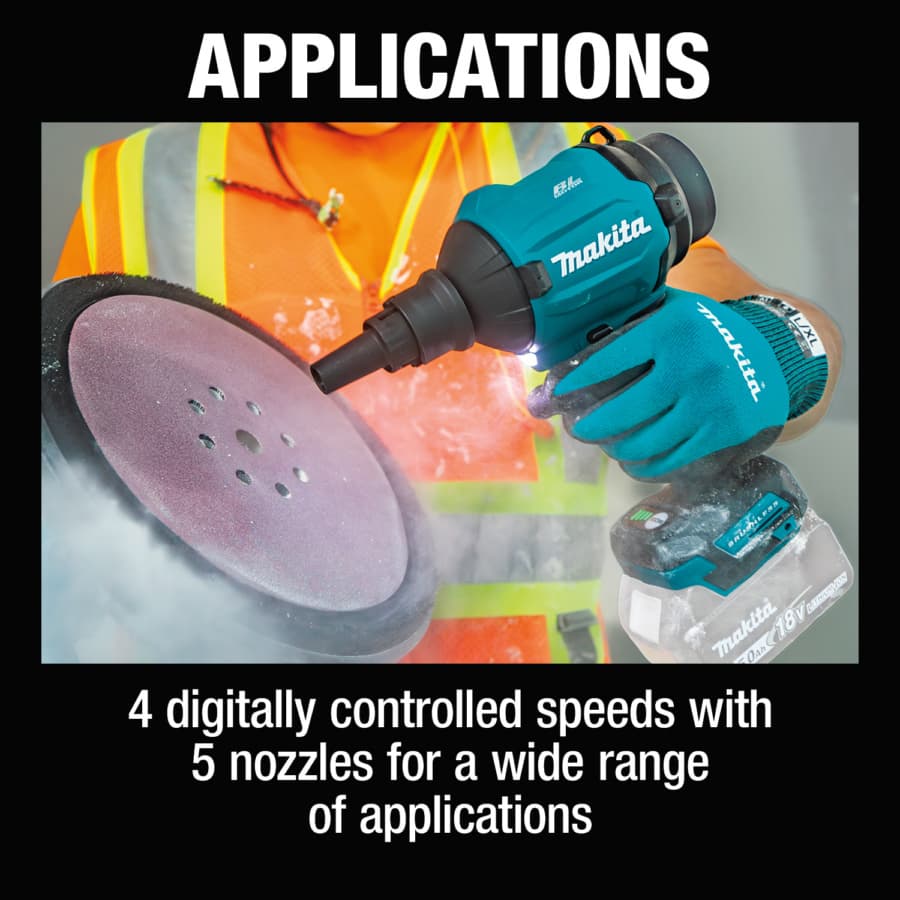 Makita Inflator 18V LXT® Lithium-Ion Cordless, (Bare Tool) - XSA01Z, detail 8