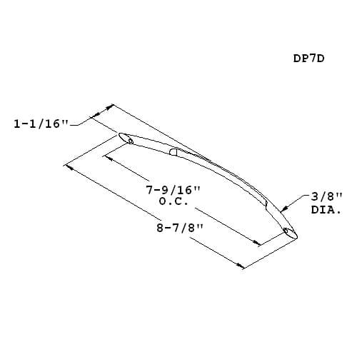 DP7D-90M, line drawing