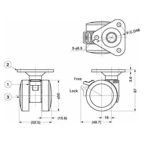 GX-50-P, detail 2