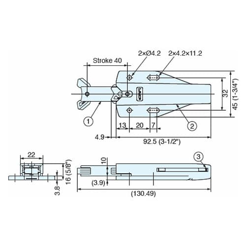 MLC-HT130BL, detail 2