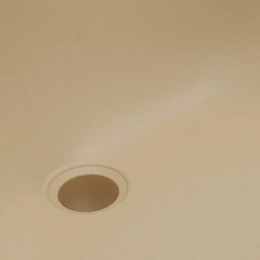 Karran Seamless 19" Single Bowl Quartz Vanity Sink, Undermount, Bisque, Q-306-BS, detail 6