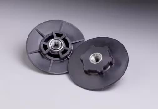 2.5" Hub/Retainer Nut Disc Pad Hub, Black